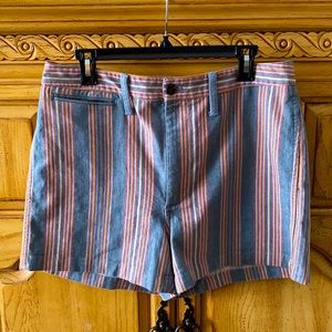 Madewell Emmett Shorts in Rainbow Stripe (31)